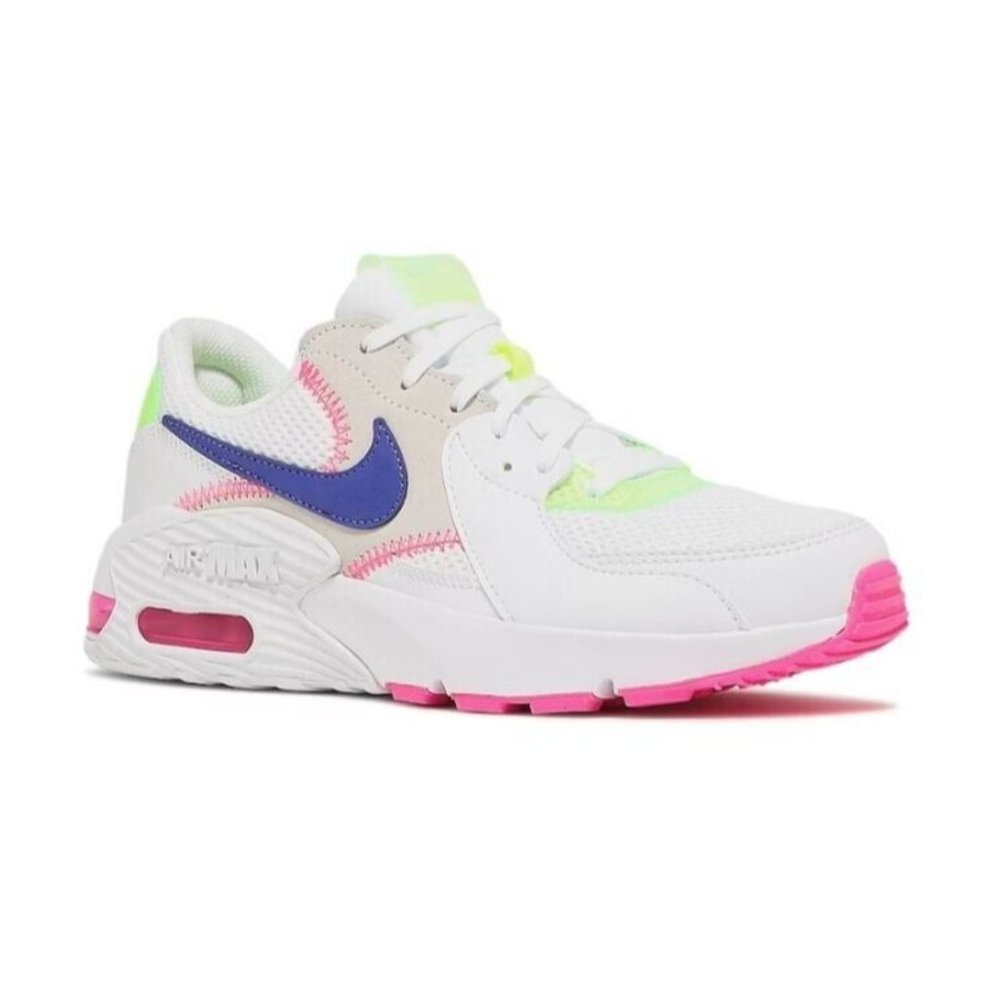 Nike Air Max Excee 'White Pink Indigo' (WMNS) Size US 6 / UK 3.5 / EU 36.5